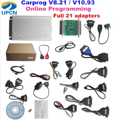 Программное обеспечение Carprog 8 21 10 93 Online V8.21 с полной прошивкой программное V10.05 со