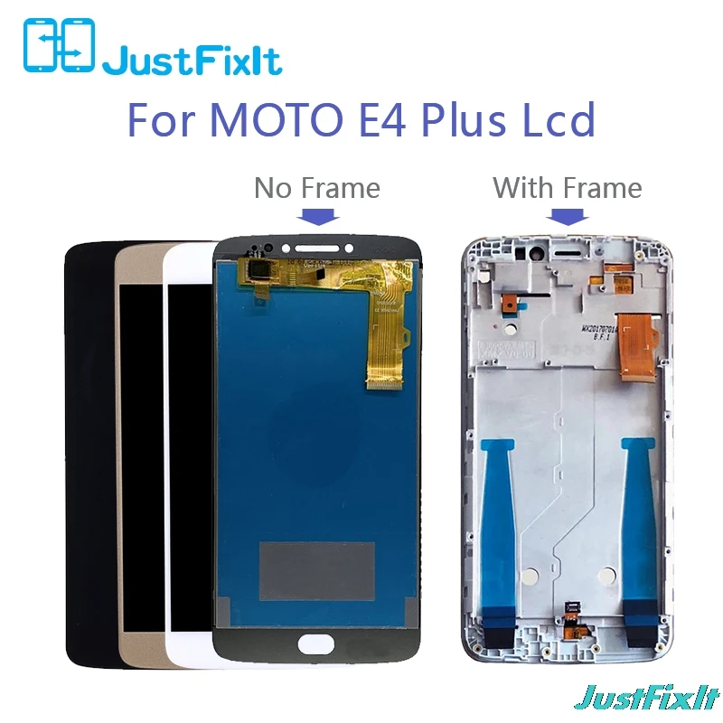 Для MOTO E4 Plus бразильская версия Оригинальный ЖК-дисплей для Motorola сенсорный экран