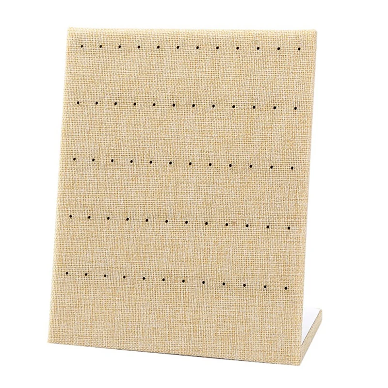 

Стеллаж для демонстрации ювелирных изделий, многоуровневый органайзер для сережек-гвоздиков, 60 цветов