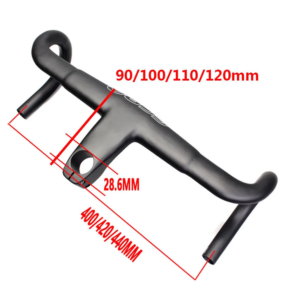 

20120 Ultra light Full Carbon Handlebar AERO Bent Bar Bicycle Parts UD 400mm/420mm/440mm for Road Bike