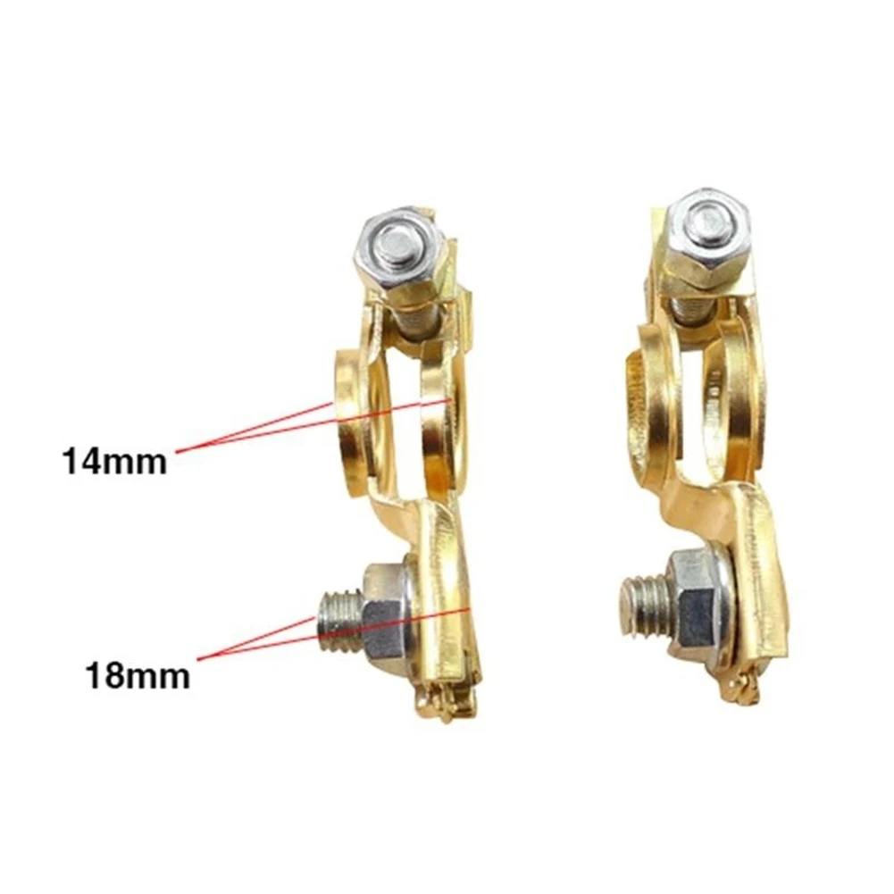 2 шт. отрицательный положительный зажим зажима для автомобиля лодки грузовика