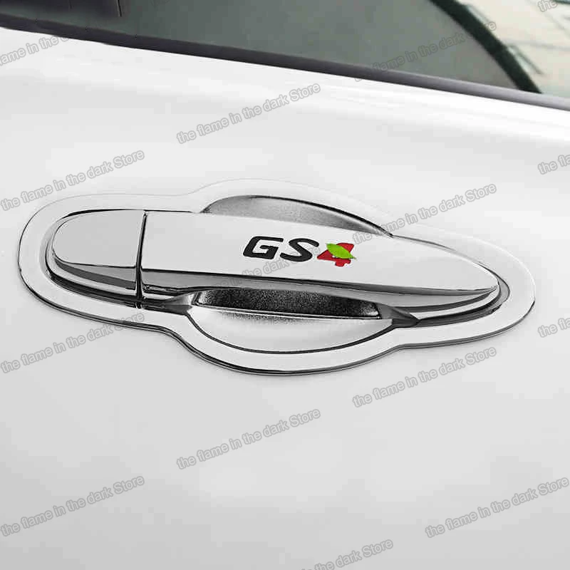 Lsrtw2017 для Trumpchi Gs4 автомобиля Дверная ручка рамка планки хромированные внутренние