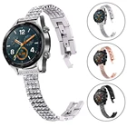 Ремешок для часов HUAWEI WATCH 3, 3Pro, с металлической пряжкой, со стразами, для Huwei GT 2, 42, 46 мм, GT2 Pro, 20 мм, 22 мм