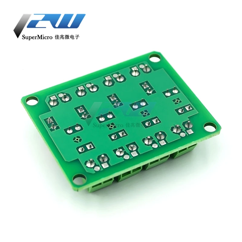 PC817 4 канальная оптопара изоляционная плата модуль адаптера преобразователя