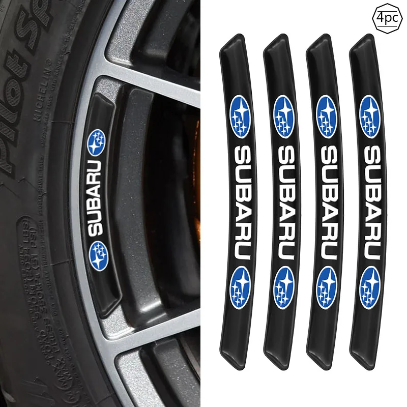 4 шт. автомобильные наклейки на колесные диски гоночные автомобили для Subaru Forest Human