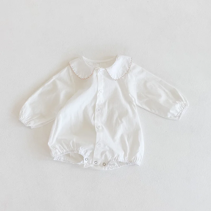 

Newborn Baby Girls Romper Sunsuit Summer Baby Girls Clothes For Kids jumpsuit Princess Soft Infant Boys Romper Cotton Overalls