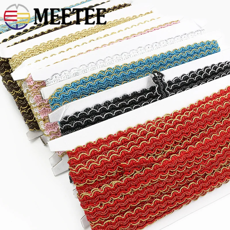 1 шт. Экологически чистая 15 мм плетеная кружевная отделка одежда воротник