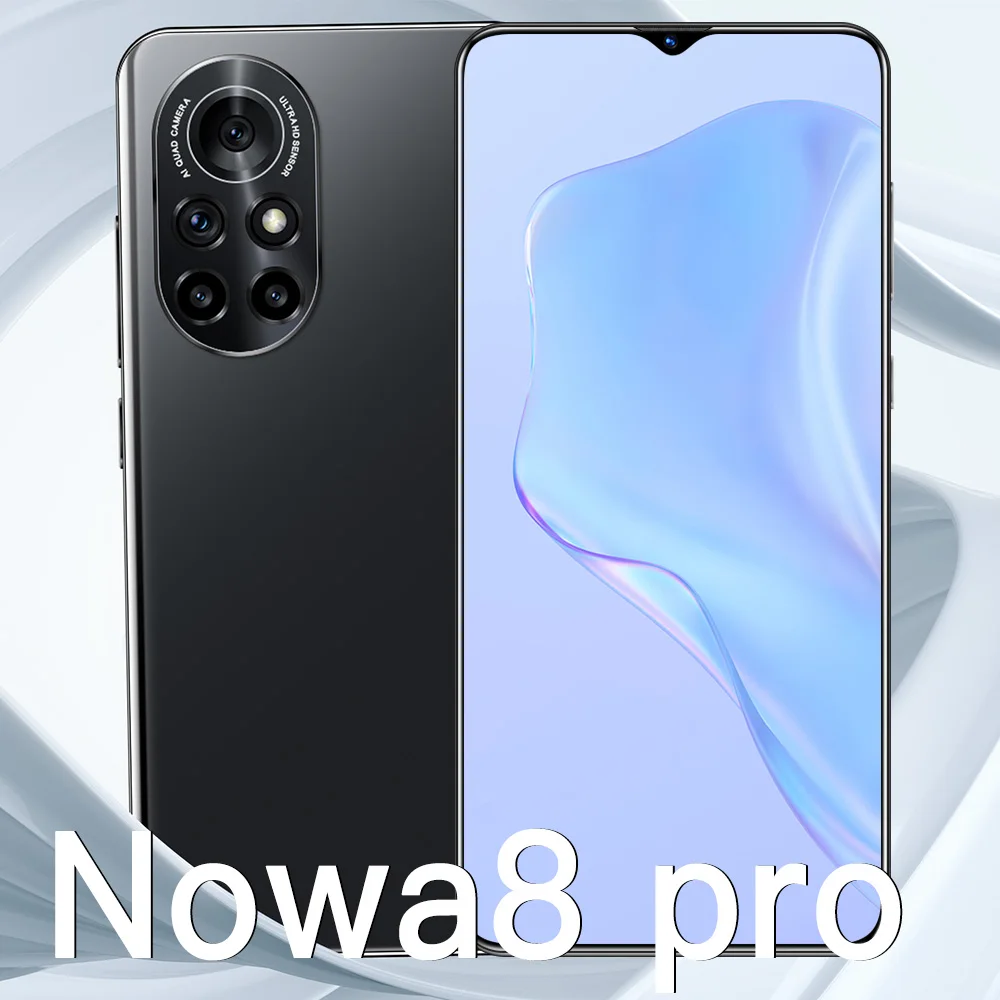 

New Nowa8 Pro Global Version Smartphone 6.7'' Screen 8+256GB Deca Core Mobile Phone 6800mAh Battery Dual SIM Cellphone Face ID