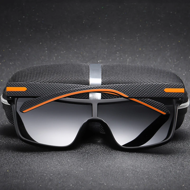 Классические мужские поляризованные солнцезащитные очки фирменные