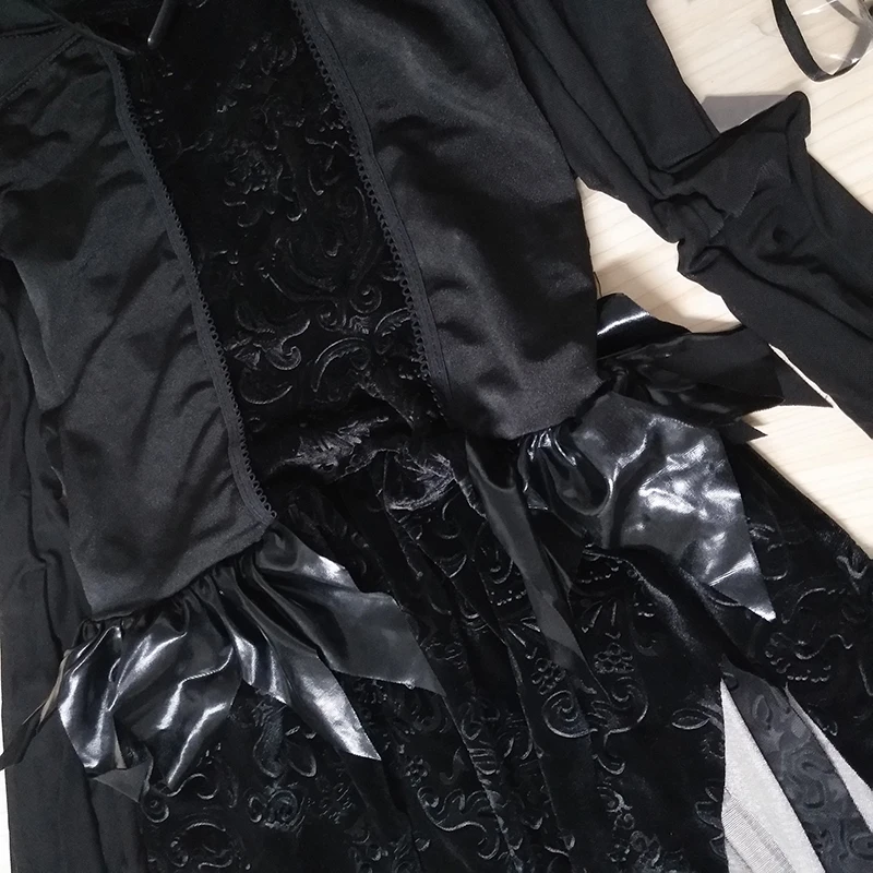 1 шт. для женщин в готическом стиле 団地 сексуальный костюм темно Хеллоуин дамы