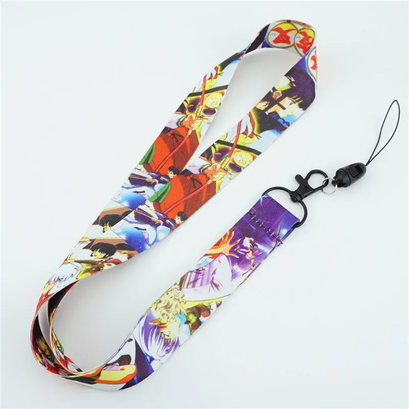 Шнурки для шеи из японского аниме Inuyasha ремешки идентификационных карт ремень USB