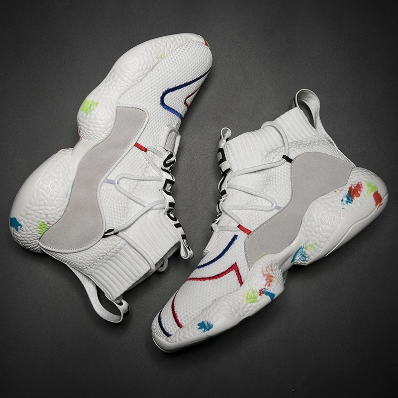 Running Shoes Men Camo Socks Sneakers Athletic Sports Shoes for Women Male Sneakers Breathable Jogging Trainer Socks Boots