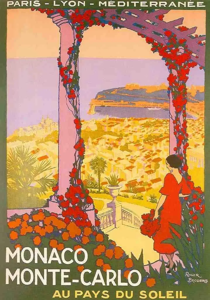 

French Travel Wall Decor Travel Metal Tin Sign 12x8 Inch