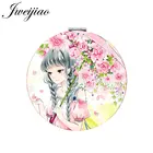 Youhaken Красивые милые аксессуары для девочек зеркало для туалетного столика складные маленькие зеркала для женщин DM88