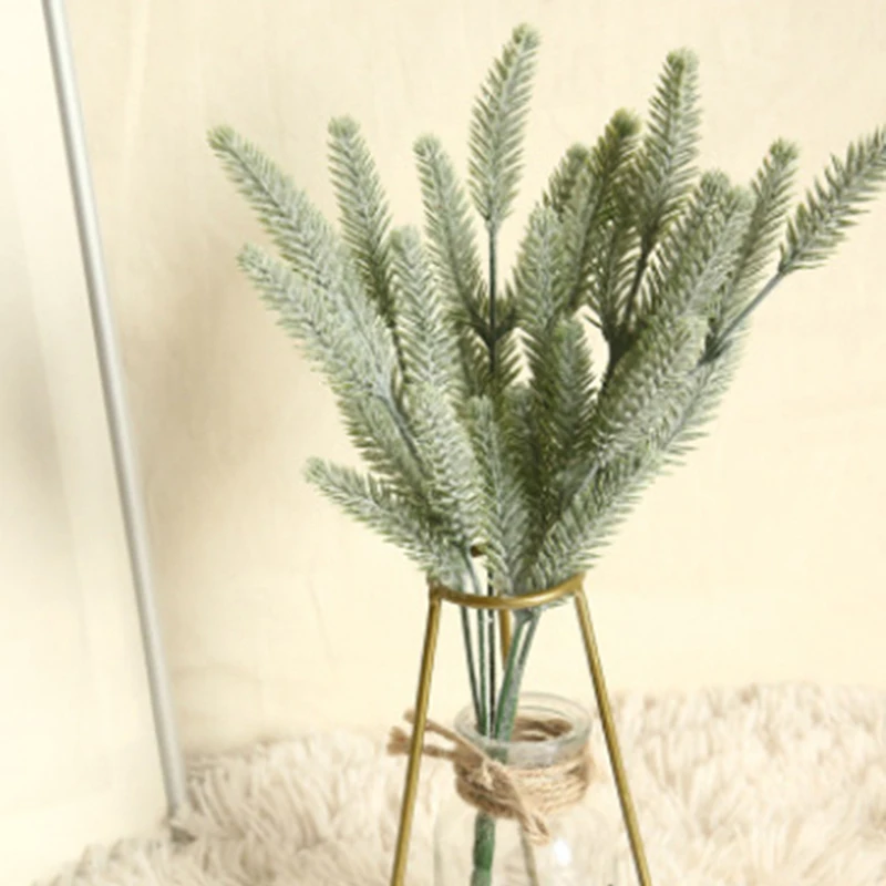 Настенный искусственный цветок с зеленными листиками хвост собаки трава