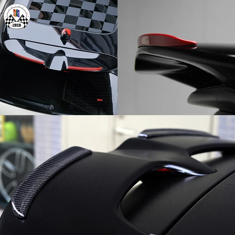 Новый УФ защита стиль черный цвет JCW спойлер расширитель для mini cooper F56 F55 (2