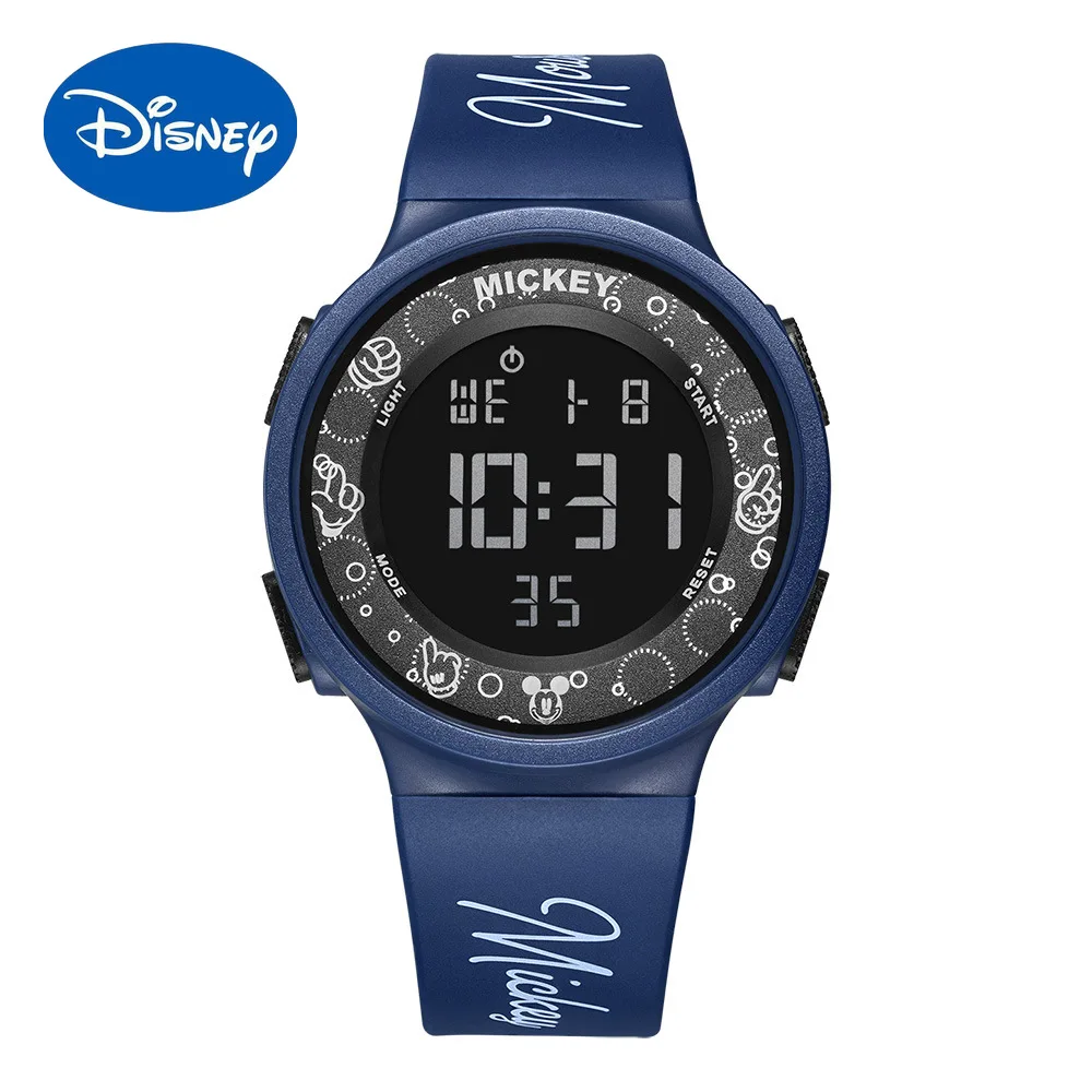 

Authentic Disney Multifunctional Sports Watch Mickey Waterproof Swimming Electronic Watch Student Children's Watch Birthday Gift