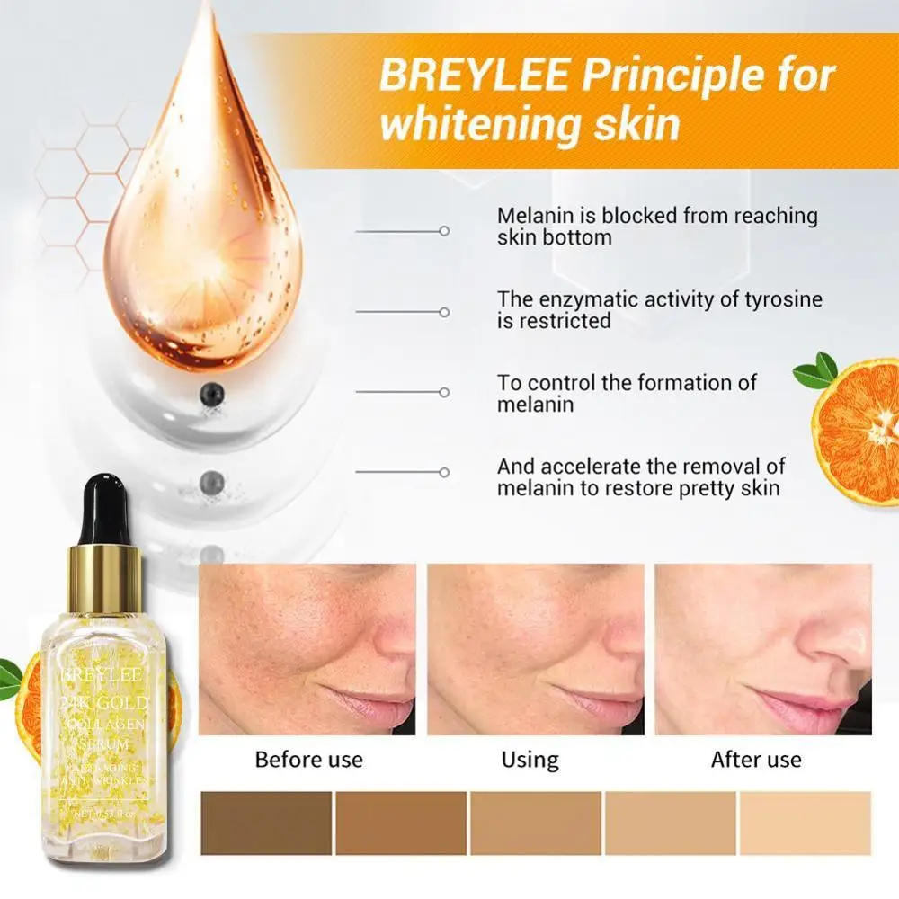 

15ml 24k gold essence reduces fine lines and enhances skin elasticity