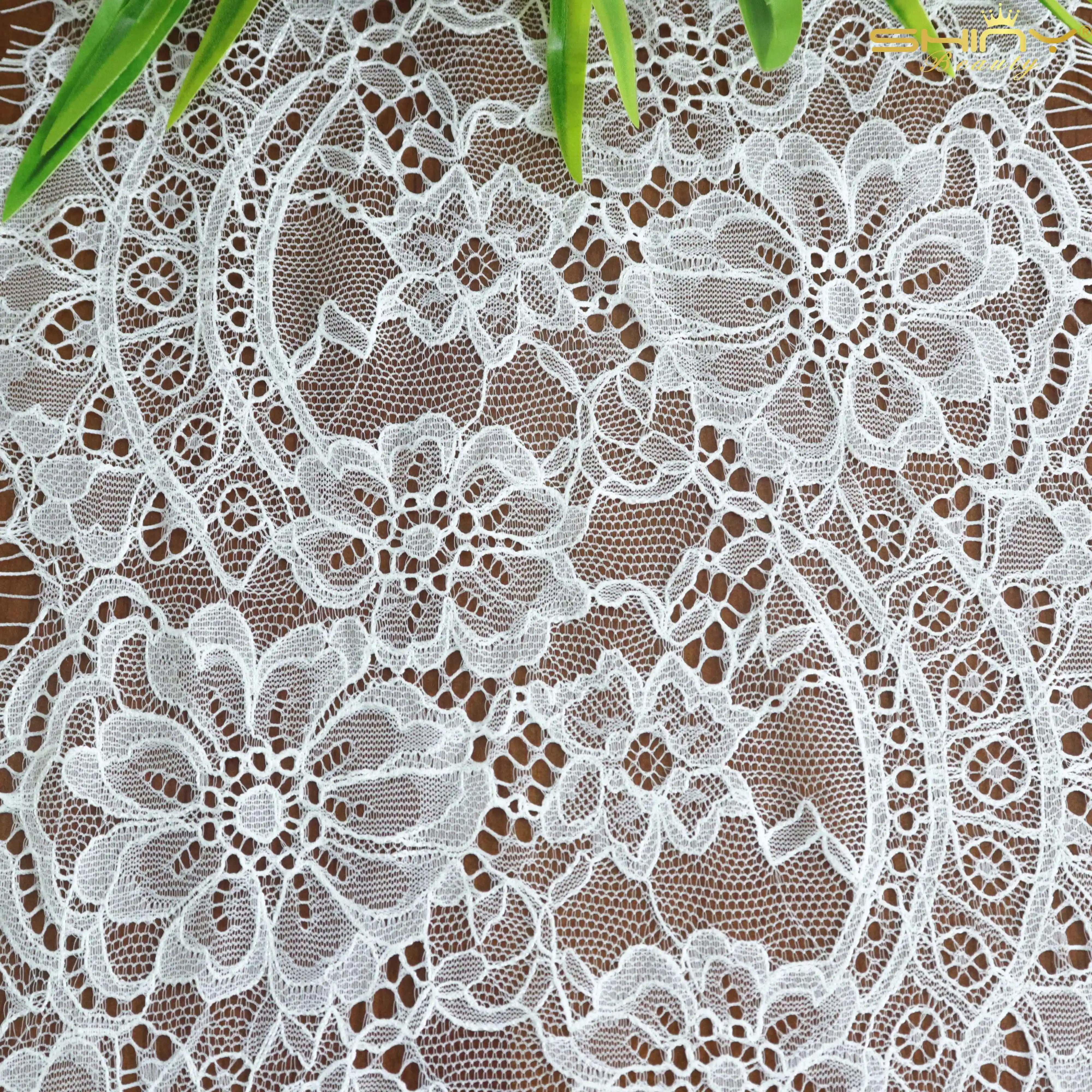 Белая прозрачная ткань кружевной настольный бегун 5 упаковок домашний