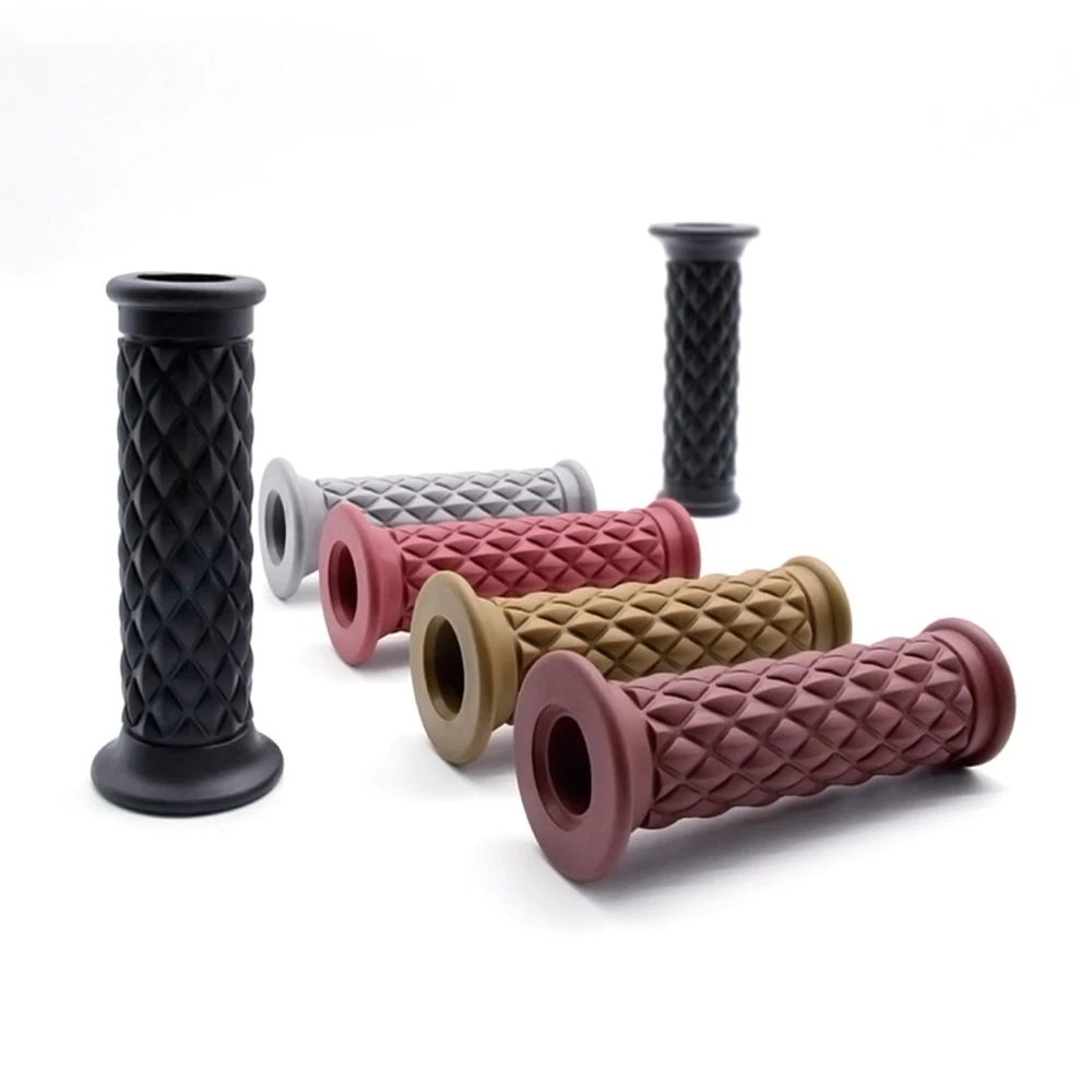 Мотоциклетные ретро классические ручки рукоятки для кафе винтажные Ccooter Kawasaki Suzuki