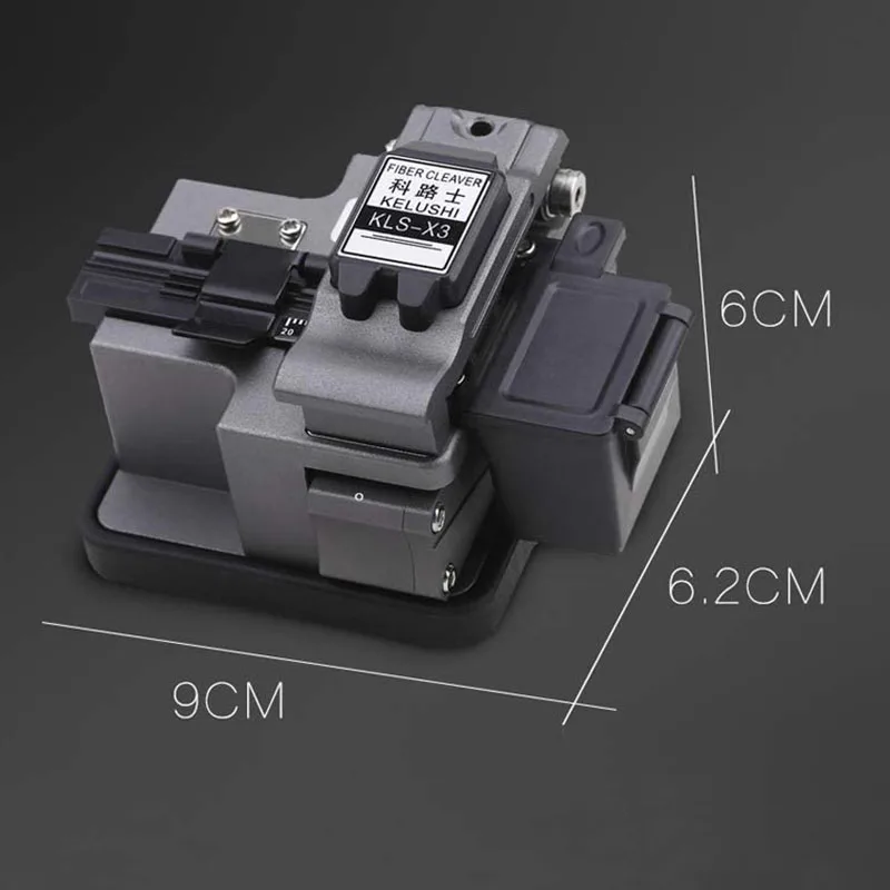 

Fiber Cleaver Knife Fiber Optic Cutter 24 Surface Blades Cutting Tool