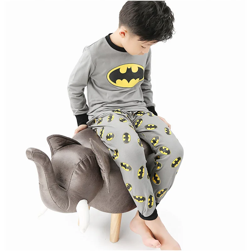 Детский Пижамный костюм супергероев для мальчиков и девочек на вечеринку в честь