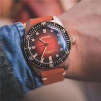 proxima cusn8 bronze dive watch luxury men automatic mechanical wristwatches c3 super luminous sapphire crystal diver clock nh35