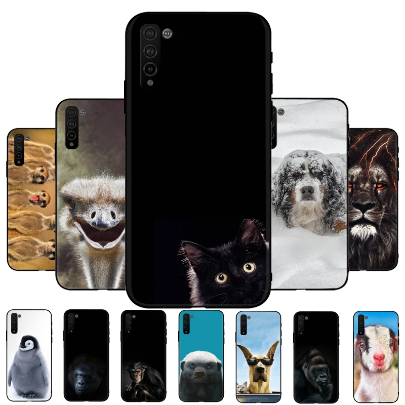 

Cute Animal Case For Huawei Honor 10X Lite Phone Case Honor 10X Lite 10XLite Case Soft Touch TPU Silicon Cute Animal Case