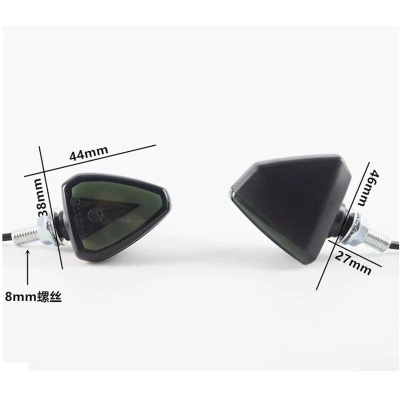 2 шт. поворотники для мотоцикла задний фонарь светодиодный модифицированный