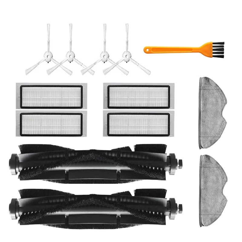 Replacement Main Brush Side Hepa Filter Mop Cloth For 360 S5 S7 Robotic Vacuum Cleaner Spare Parts | Бытовая техника