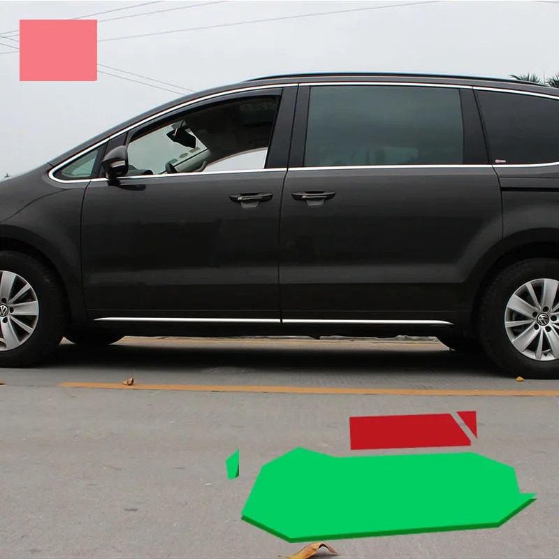 Комплект кузова автомобиля lsrtw2017 украшение для volkswagen sharan vw 2011 2012 2013 2014 2015 2016 2017 2018