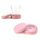 1 шт. портативная силиконовая складная чашка для воды складная стильная Воронка Хоппер для путешествий на открытом воздухе для кемпинга посуда для напитков кухонные аксессуары