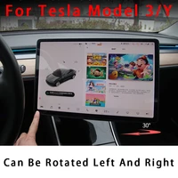 for tesla model 3 y central control screen rotation bracket car gps navigation holder rotatable screen accessories