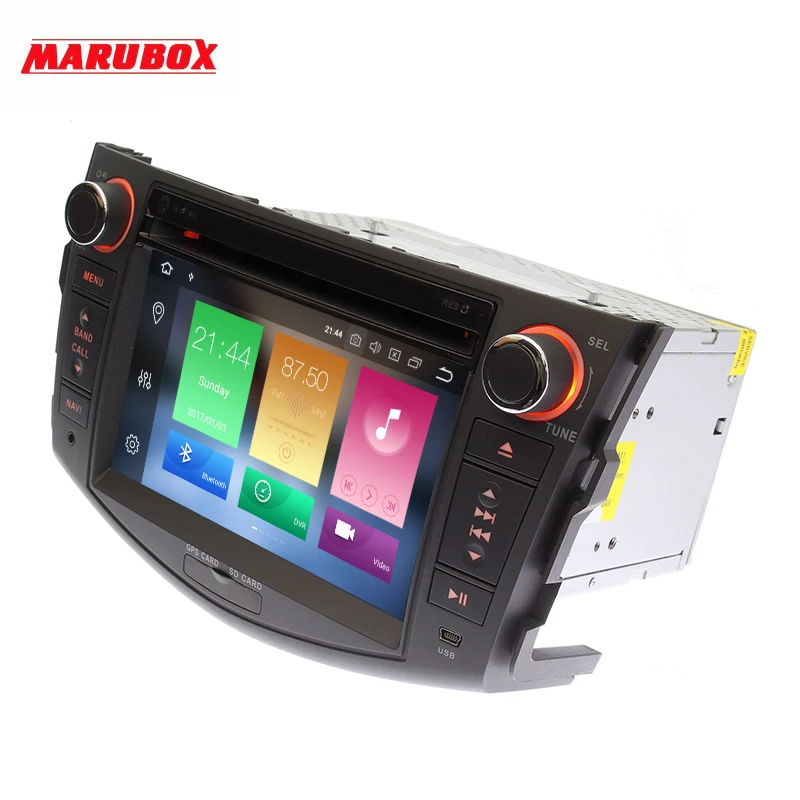 Автомобильный мультимедийный плеер Marubox 7A106PX5 64 ГБ GPS-навигация Android 2005 для Toyota RAV4