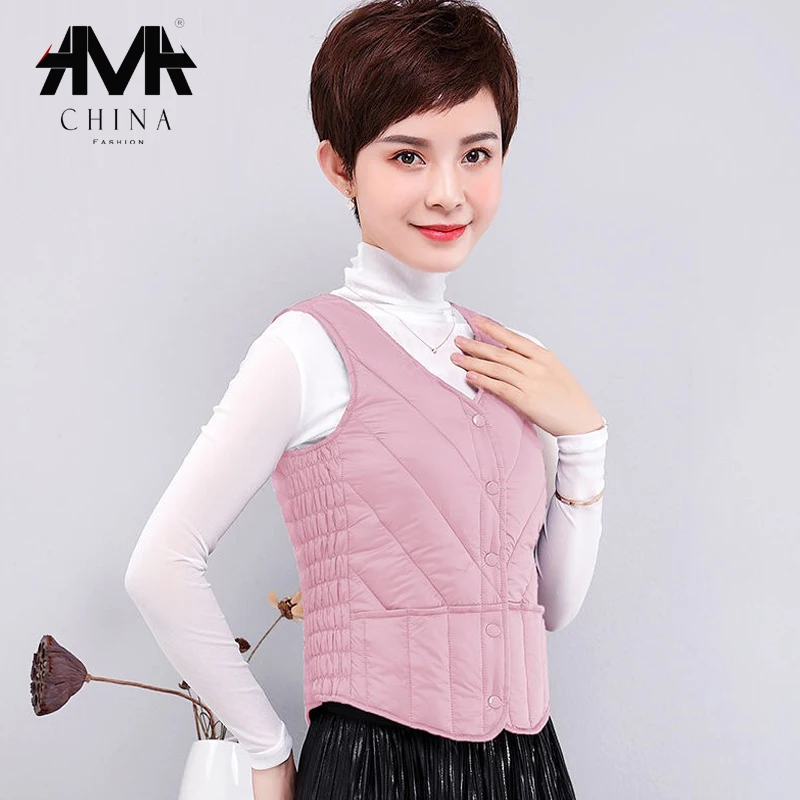 2019 зимний женский жилет размера плюс 4XL куртка без рукавов теплый осенняя легкая