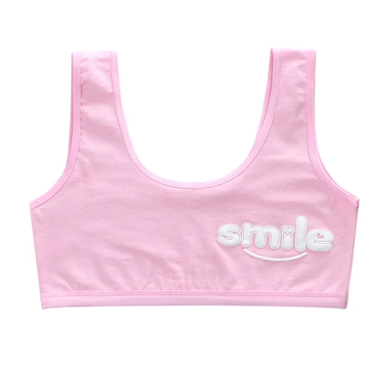 

Girls Cotton Tank Vest Bra Top Underwear Camis Sleep Tops Bralette Wholesale Singlet with Built In Bra Lingerie Satin Camisole