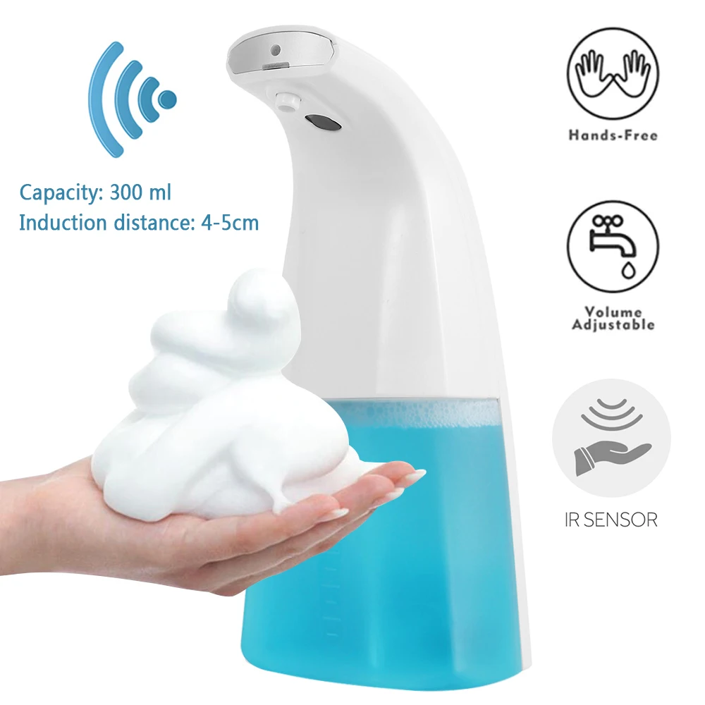 300 мл автоматический диспенсер для жидкого мыла умный сенсор из АБС пластика