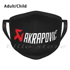Akraprovic белый логотип веер искусство для взрослых детей против пыли DIY шарф маска Мотокросс Mx Монстр лиса Kawazaki Wp Gopro Fmf Fly Racing