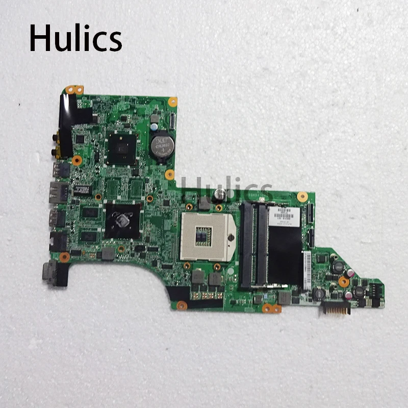 Hulics Original 605319-001 laptop motherboard for hp pavilion DV7T DV7-4000 hm55 ATI ATI HD5470/512 ddr3 DA0LX6MB6H1