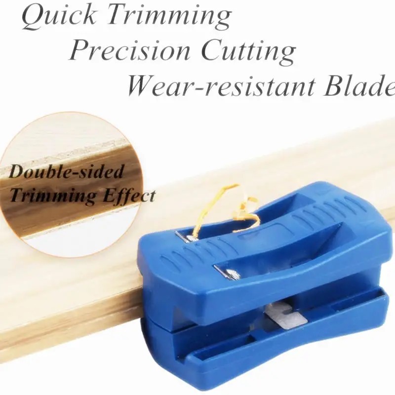 

Edge Banding Trimmer Woodworking Tools with Carbon Steel Blades for Wood Plastic PVC Plywood Melamine Cutter Manual Trimming