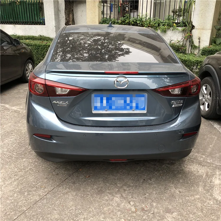 Спойлер из АБС-пластика для Mazda 3 Axela 2014-2016 Mazda3 yck цвет заднего крыла автомобиля |