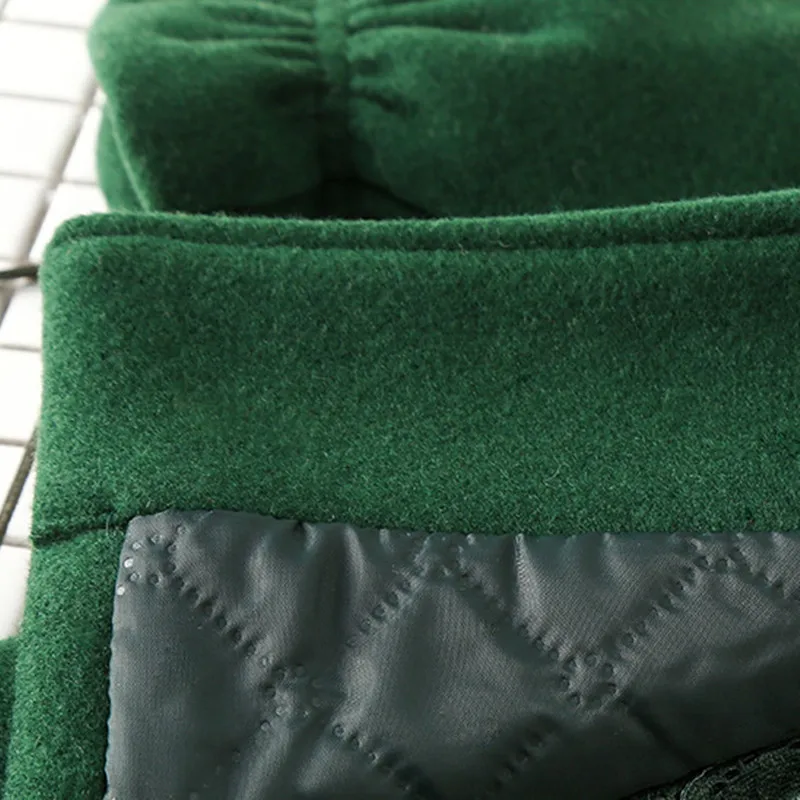 2019 зимнее длинное шерстяное пальто для маленьких девочек детская модная плотная