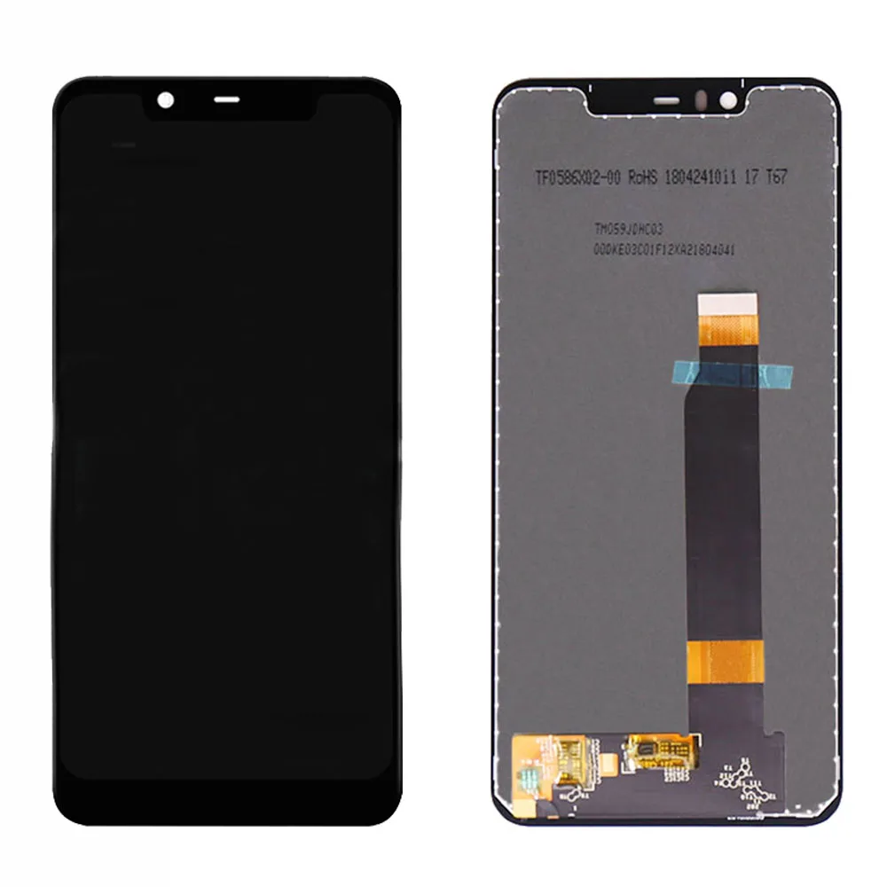 

5.86" For Nokia X5 5.1 Plus LCD Display Touch Screen Digitizer Assembly Replacement Parts Free Tools For Nokia X5 LCD