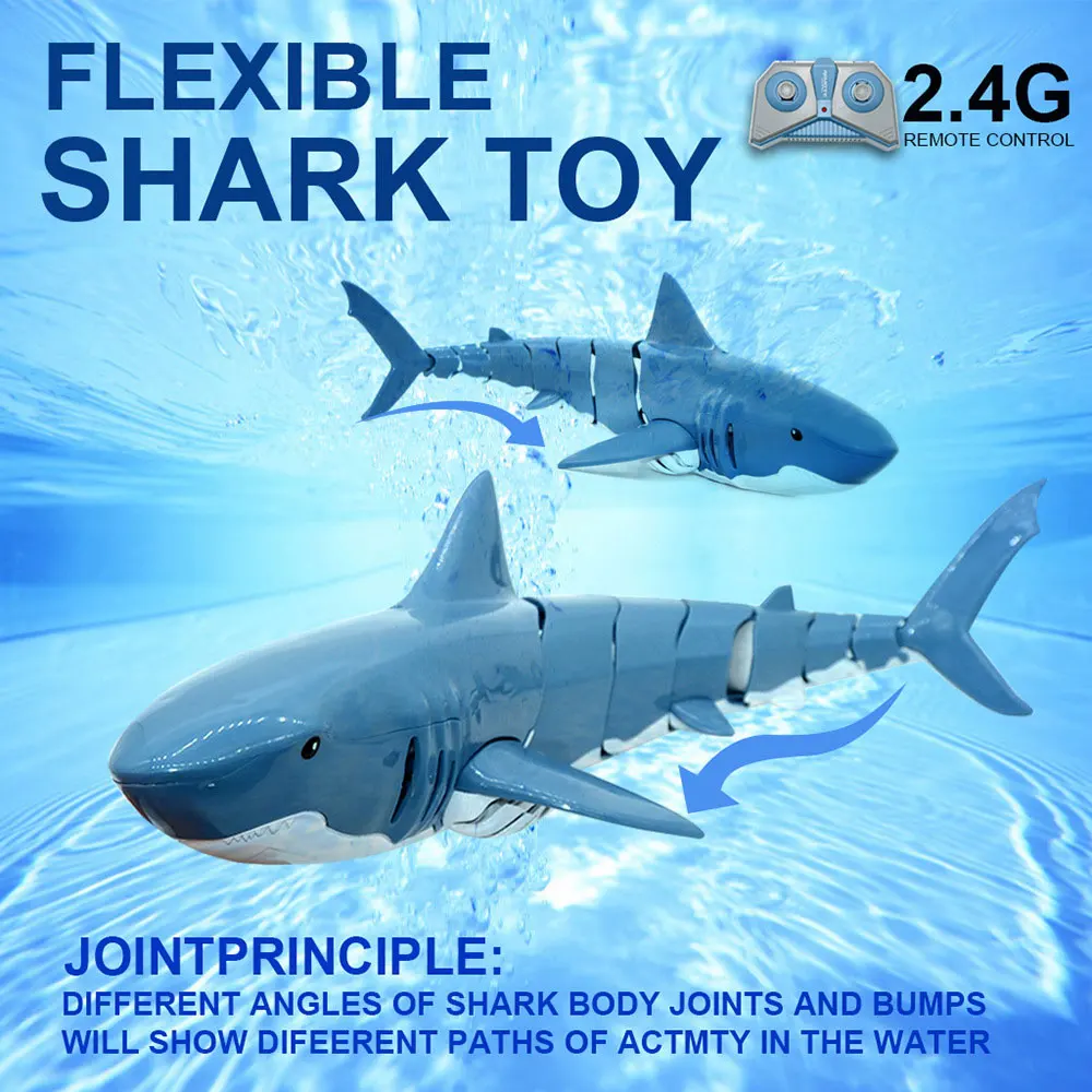 RC Shark 2 4G Электрический симулятор Водонепроницаемая рыба 20 минут долгий срок