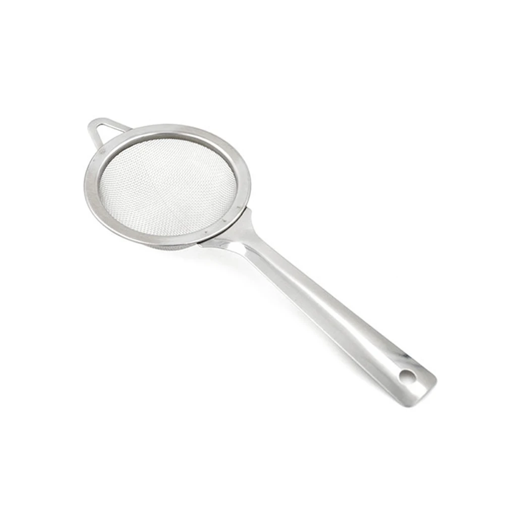 Кухонная утварь ситечная ложка фильтр для чая классическая длинная ручка