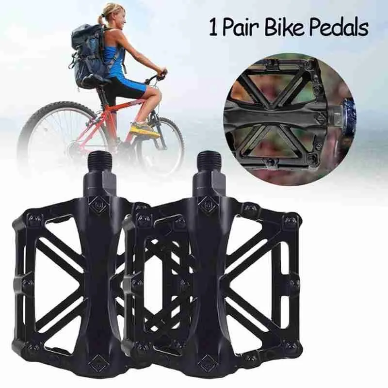 

1 Pair Of Mtb Pedals Flat Mountain Bike Pedals Bicycle Accessories Aluminum Flat Pedals Cycling Pedals Pedals Outdoor Mtb W4E8