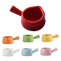 ceramic small size sauce pitcher mini sauce pitcher wear resistant widely applied small size coffee syrup jar server for honey