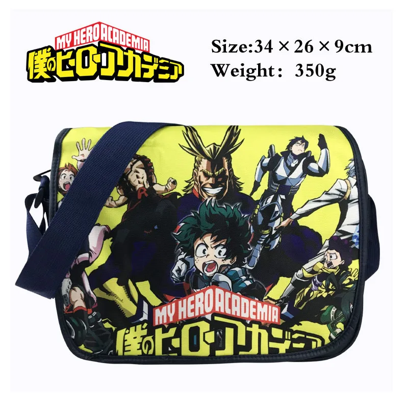 Аниме Boku no My Hero Academia сумки для косплея портфель Midoriya Izuku рюкзак сумка через плечо| |