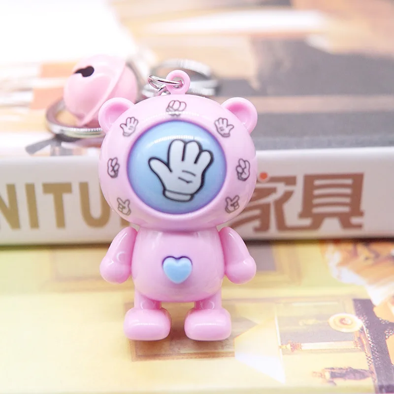 Забавная семья Мора игры медведь рок бумажные ножницы игра игрушка круглое яйцо