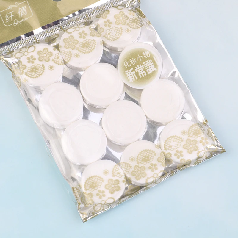 12 шт./упак. DIY по уходу за кожей лица сжатое хлопковое маска Для женщин Красота